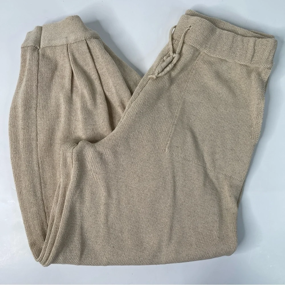 Free People Living in this Sweater Knit Joggers Size Medium - Picture 3 of 13